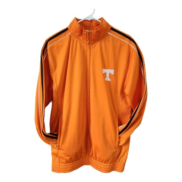 NCAA Adidas Tennessee Volunteers Vols Orange Zip Track Jacket College Sporty - Picture 1 of 13